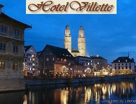 Hotel Villette City Center - Bellevue Zurich Extérieur photo