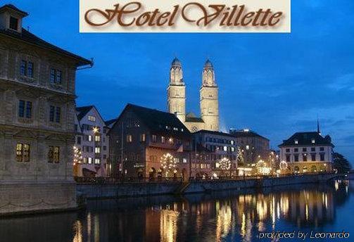 Hotel Villette City Center - Bellevue Zurich Extérieur photo